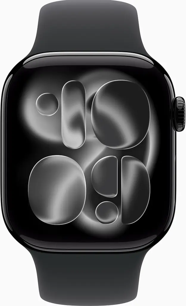 Смарт-годинник Apple Watch Series 11 GPS 42mm Jet Black Alu. Case w. Black S. Band - S/M (MEQT4) - фото 2