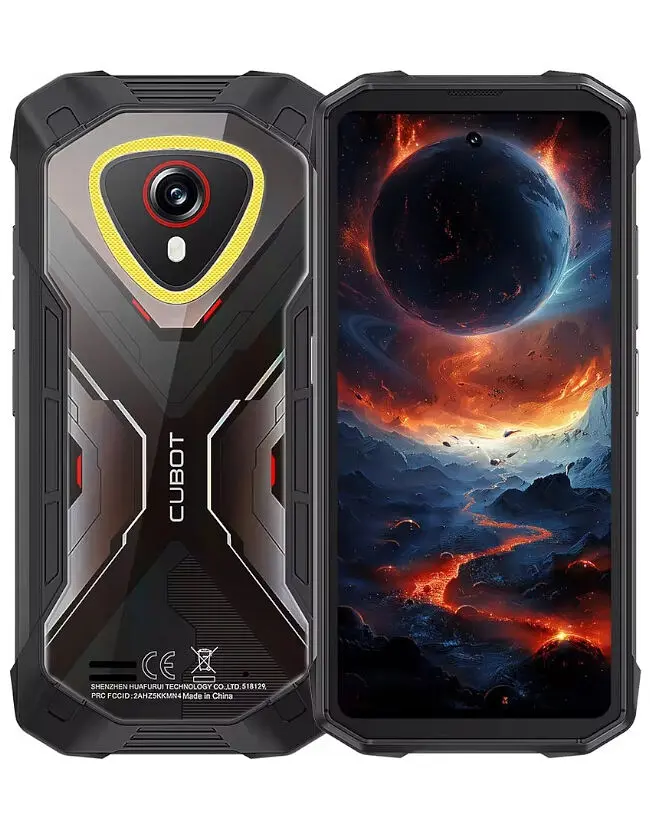 Смартфон Cubot KingKong Mini 4 6/128GB Black (3036)