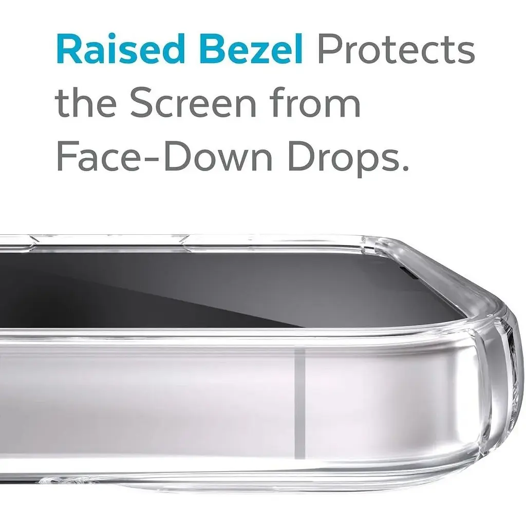 Противоударный чехол прозрачный для iPhone 13 / 14 / 15 Speck Presidio Clear Case MagSafe  (150553-3240) - фото 4