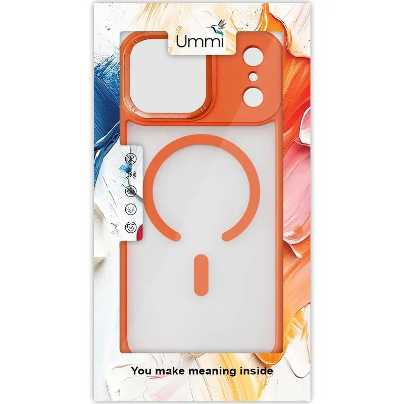 Чохол Ummi Ultimate with MagSafe для Apple iPhone 17 Pro (6.3) Orange - фото 2
