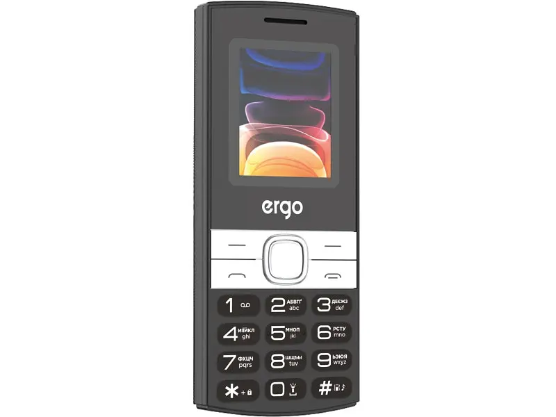 Мобільний телефон Ergo B185 Black - фото 8