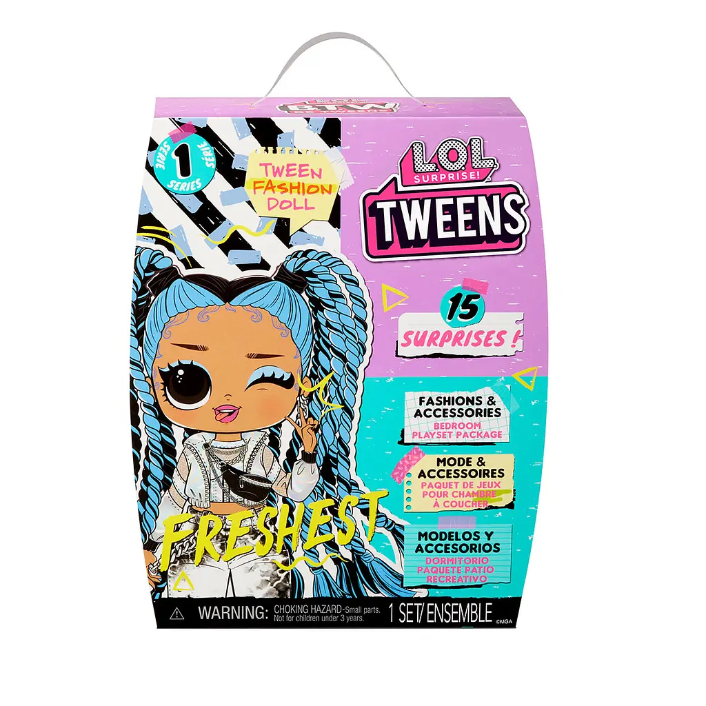 Игровой набор с куклой L.O.L. Surprise Tweens Хулиганка, с аксессуарами (576686) - фото 16