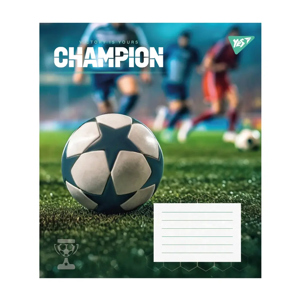 Зошит Yes Champion А5 12 аркушів лінія (767819), в асортименті - фото 3