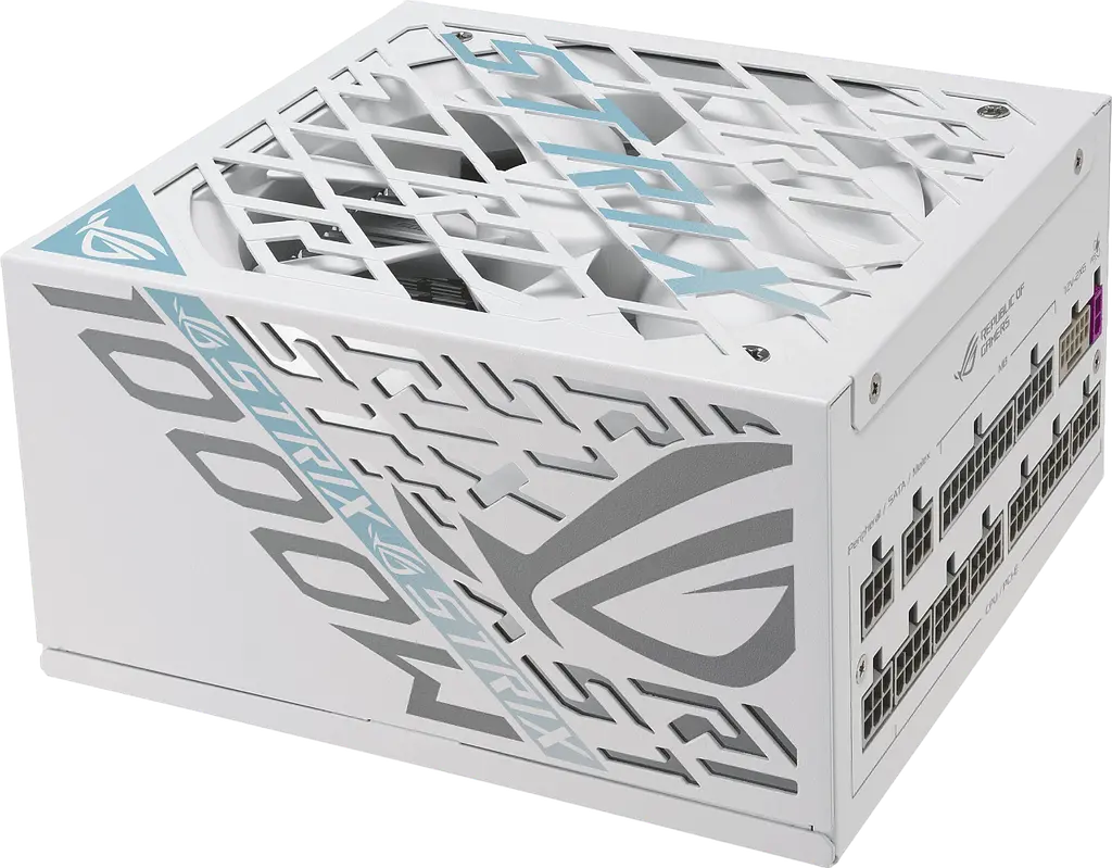 Блок живлення ASUS ROG STRIX 1000W 80+ Platinum White Edition (90YE00W4-B0NA00) - фото 5