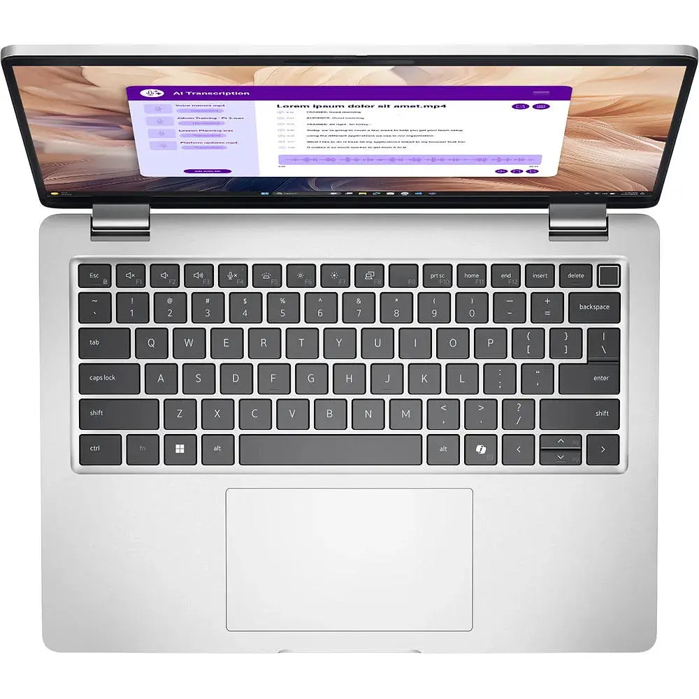 Dell Ноутбук Dell Pro 14 Plus 14" FHD + AG, Intel U7-268V, 32GB, F512GB, UMA, Win11P, сріблястий - фото 5