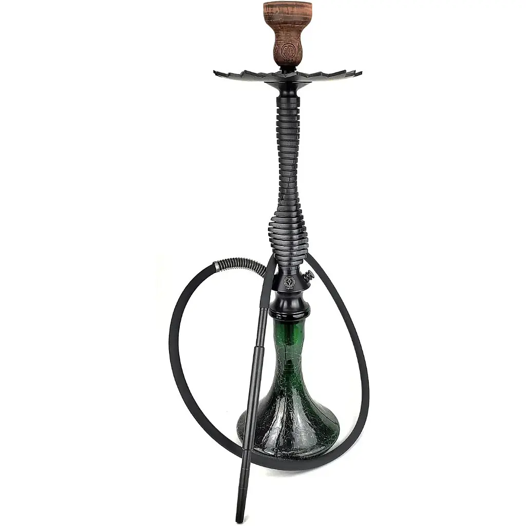 Кальян KARMA HOOKAH 3.0 Black (Craft Crash Green) - фото 2
