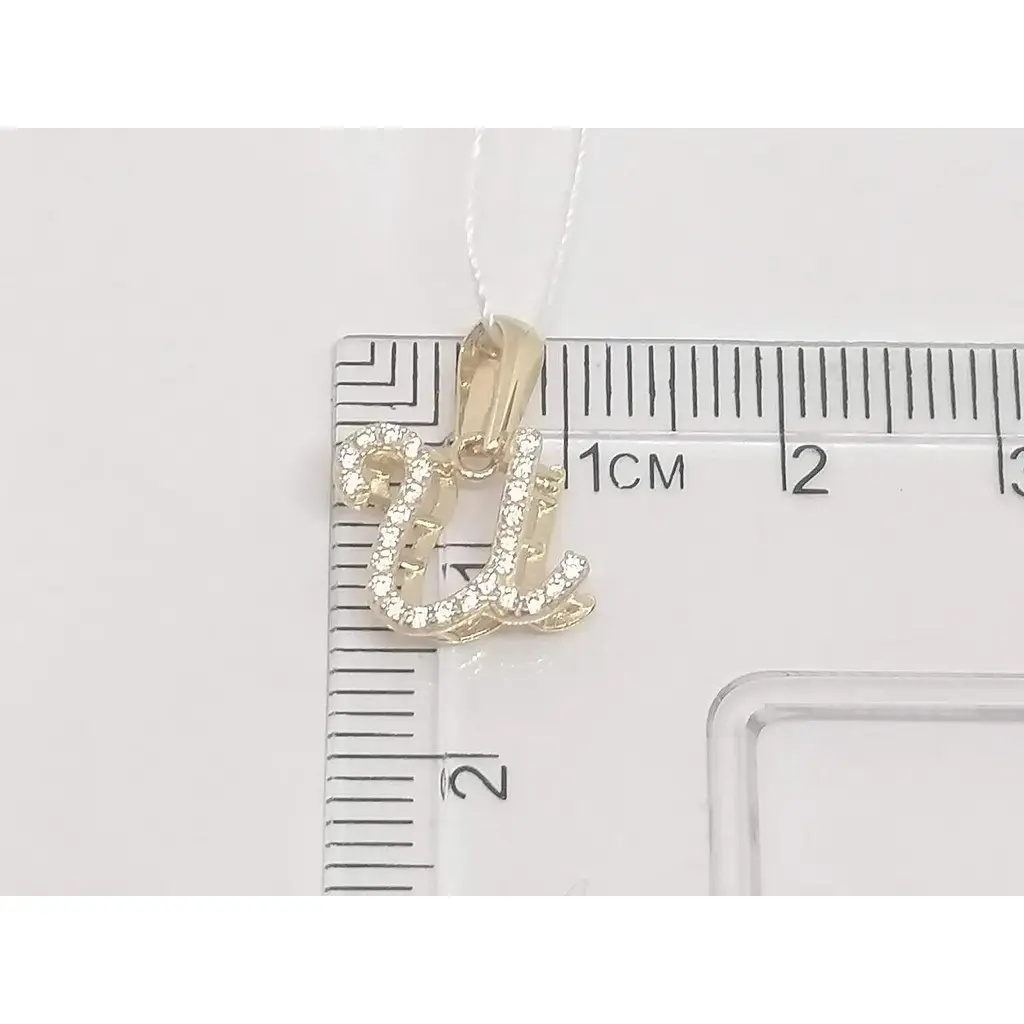 Золота підвіска Favoritum з фіанітами. 311579_И - фото 3