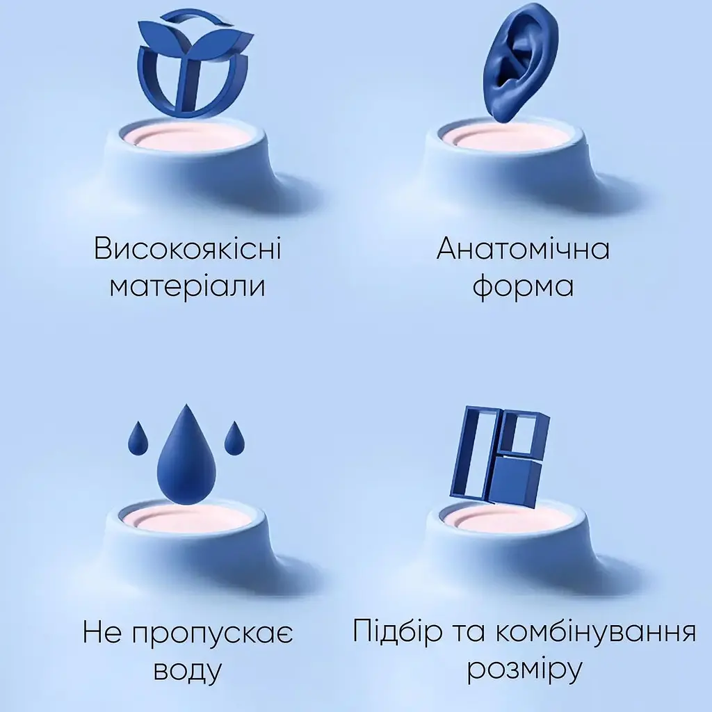 Беруши Renvo Light Черный Уни (2SC120-01) - фото 4