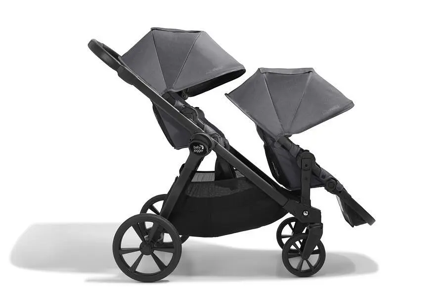 Прогулянковий візок для двійні Baby Jogger City Select 2, Basic Radiant Slate - фото 7