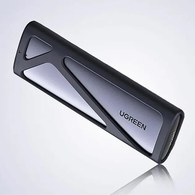 Зовнішня кишеня Ugreen для SSD M.2 (NVMe) M-Key 3.2 Gen2 CM400 сірий (90264) - фото 2
