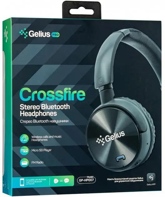 Наушники Gelius Pro Crossfire GP HP-007 Pink - фото 6
