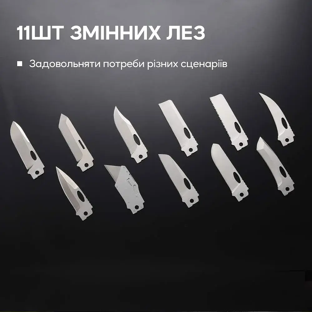 Набір змінних клинків Roxon (BA03; BA08; BA09) 3in1 для S501U, S502U, S802 - фото 10