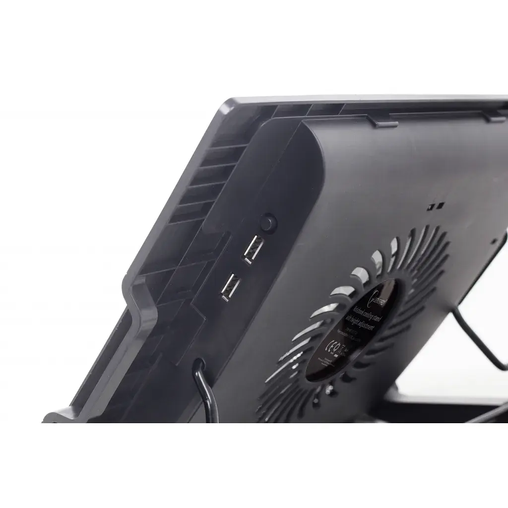 Підставка до ноутбука Gembird до 17", 1x150 mm fan, Black (NBS-1F17T-01) - фото 4
