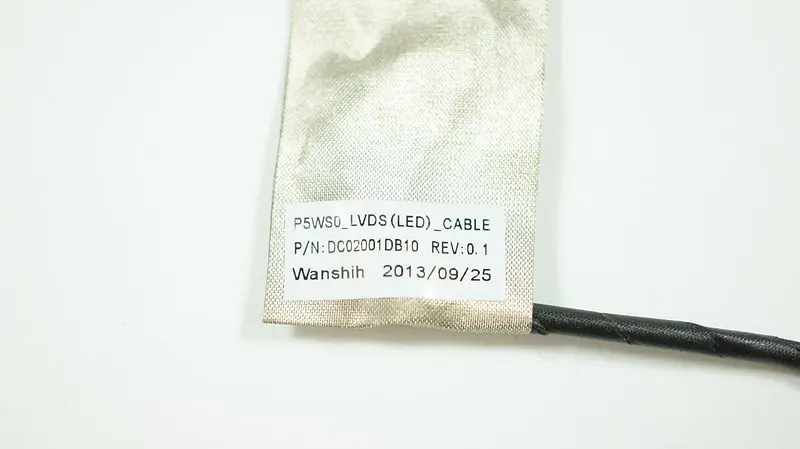 Шлейф матриці для ноутбука ACER (AS: 5750, 5755, GW: NV55, NV57, PB: TS11, TS44), LED, роз'єм під камеру (DC020017K10) - фото 4