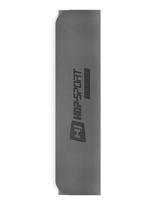 Мат для фітнесу та йоги Hop-Sport TPE 0,6см HS-T006GM сірий - фото 6