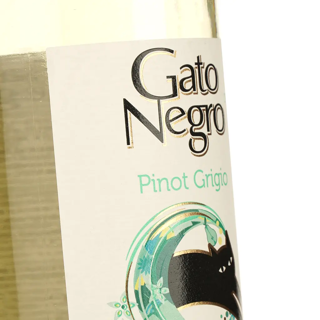 Вино Gato Negro Pinot Grigio, белое, сухое, 12,5%, 0,75 л (804495) - фото 3