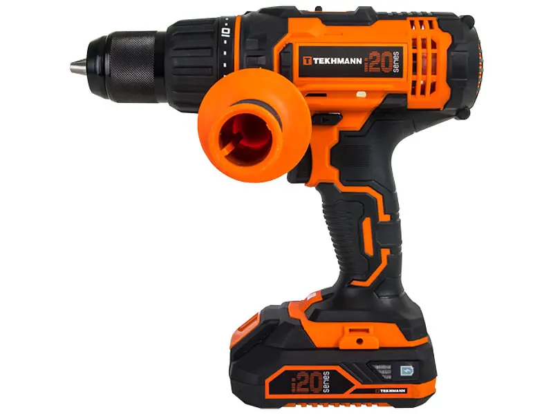 Шуруповерт-дрель ударная аккумуляторная TCD-60/i20 kit 20В TEKHMANN teh0025275 - фото 3