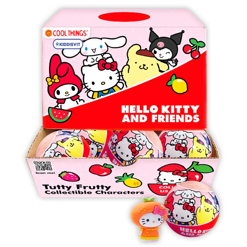 Фигурка-сюрприз в шаре Cool Things серии Hello Kitty Тутти-Фрутти (HK028) - фото 3