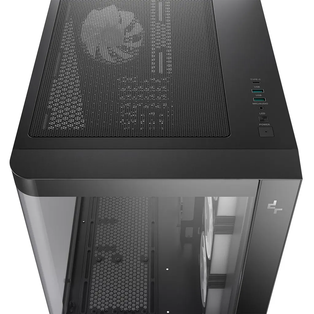 Корпус DeepCool CG530U 4F Чорний (R-CG530U-BKAGA4-G) без БЖ - фото 6