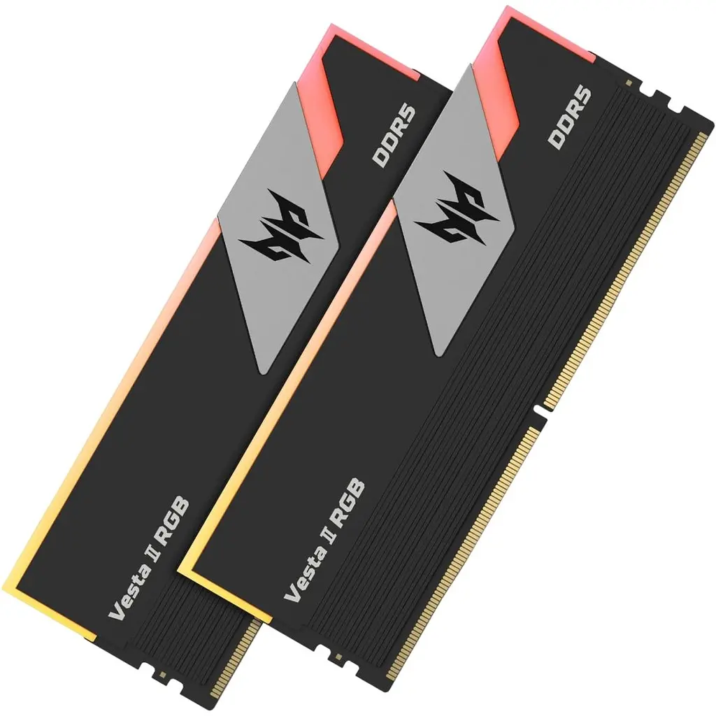 Модуль пам'яті DDR5 Acer Predator Vesta II RGB 2х16 ГБ 6000 МГц (BL.9BWWR.652) [174569] - фото 3
