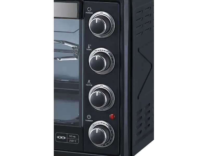 Електропіч Liberton LEO-650 Black - фото 2