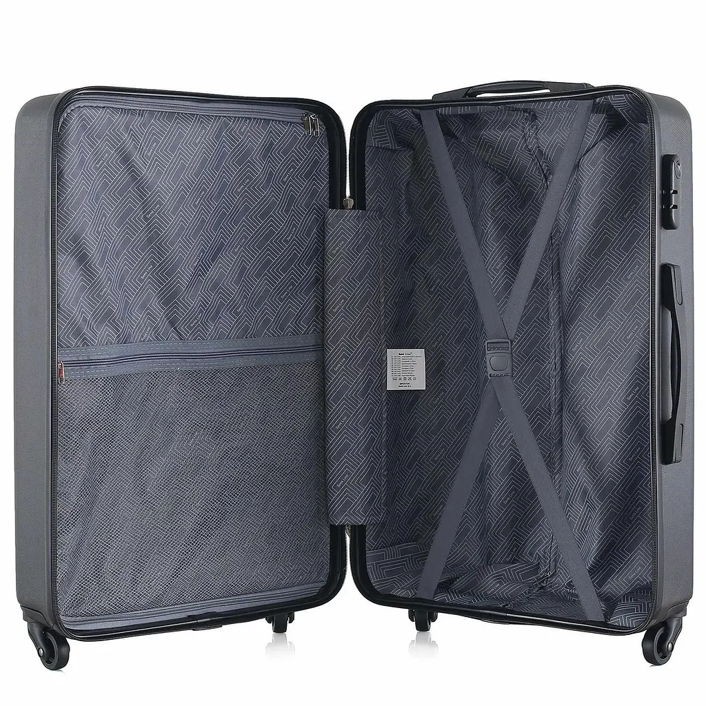 Валіза Semi Line 24" M Black (T5690-2) - фото 6