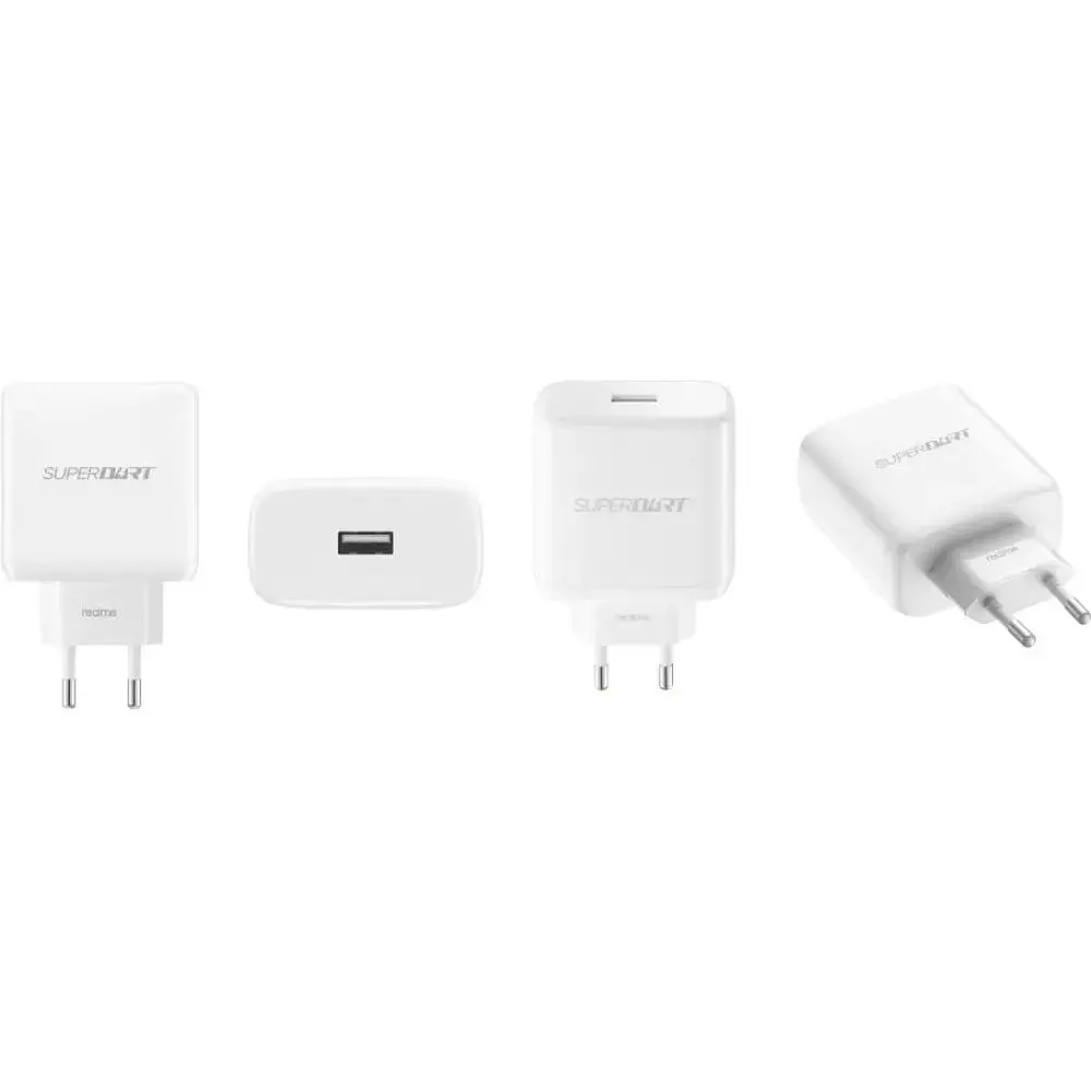 Зарядний пристрій DK SuperDart 65W USB Power Adapter для Realme (OEM) white - фото 3