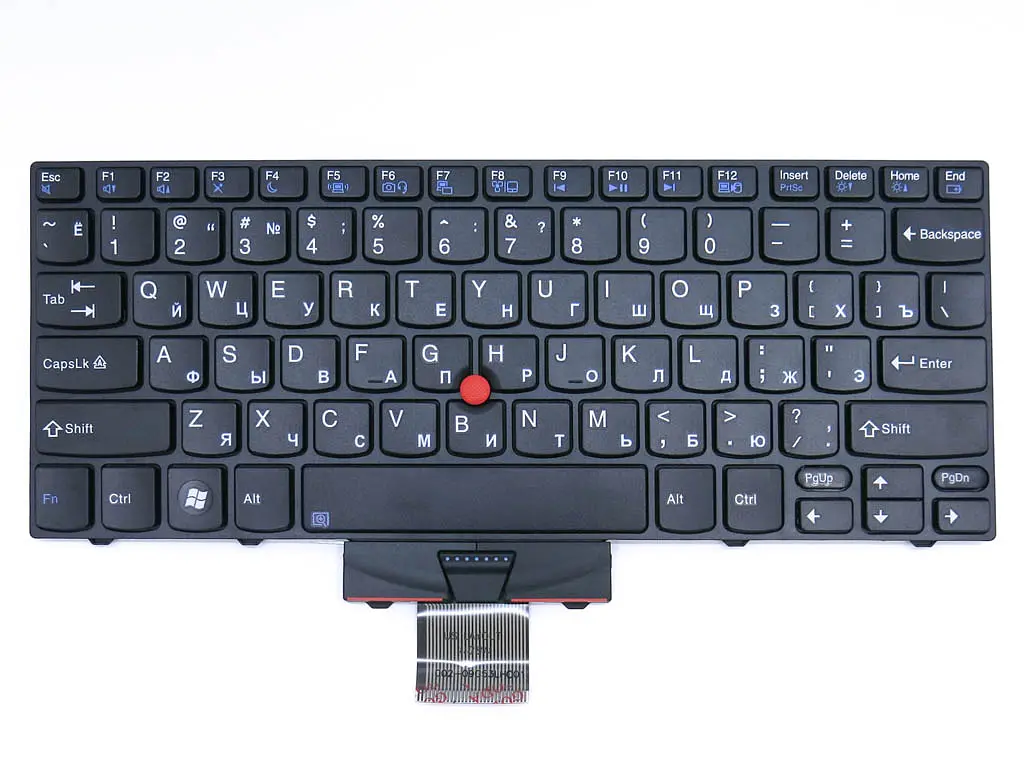 Клавіатура для Lenovo ThinkPad X100, X100E, X120, X120E (RU BLACK з поінт стіком). Оригінал. - фото 3