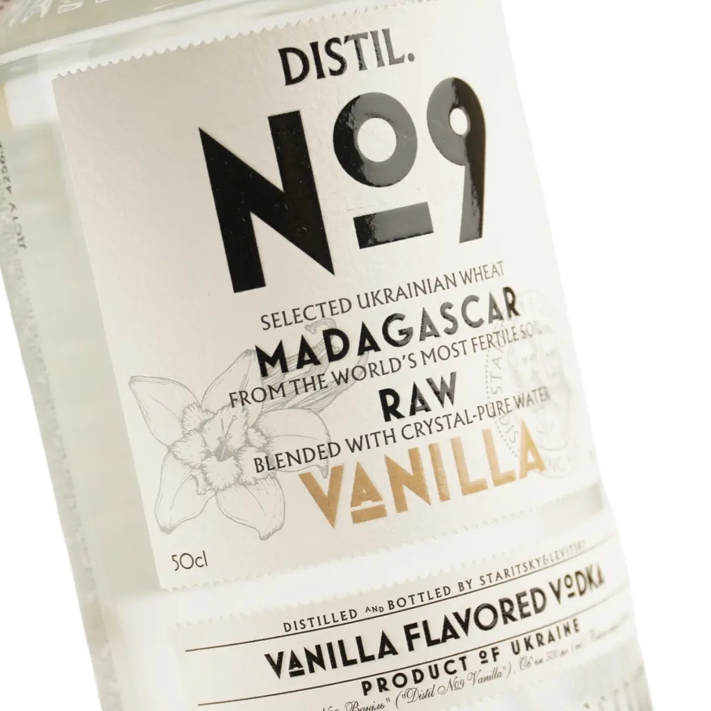 Уцінка. Горілка Distil №9 Vanilla 38%, 0.5 л - фото 5