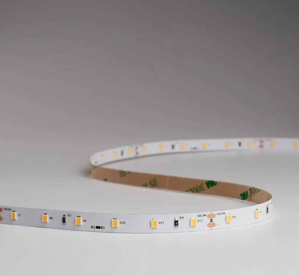LED Стрічка 4,8W 60LED 4000K 385LM RA90 IP20 24V KLOODI KD2835-60-4.8W-4К-24V - фото 3
