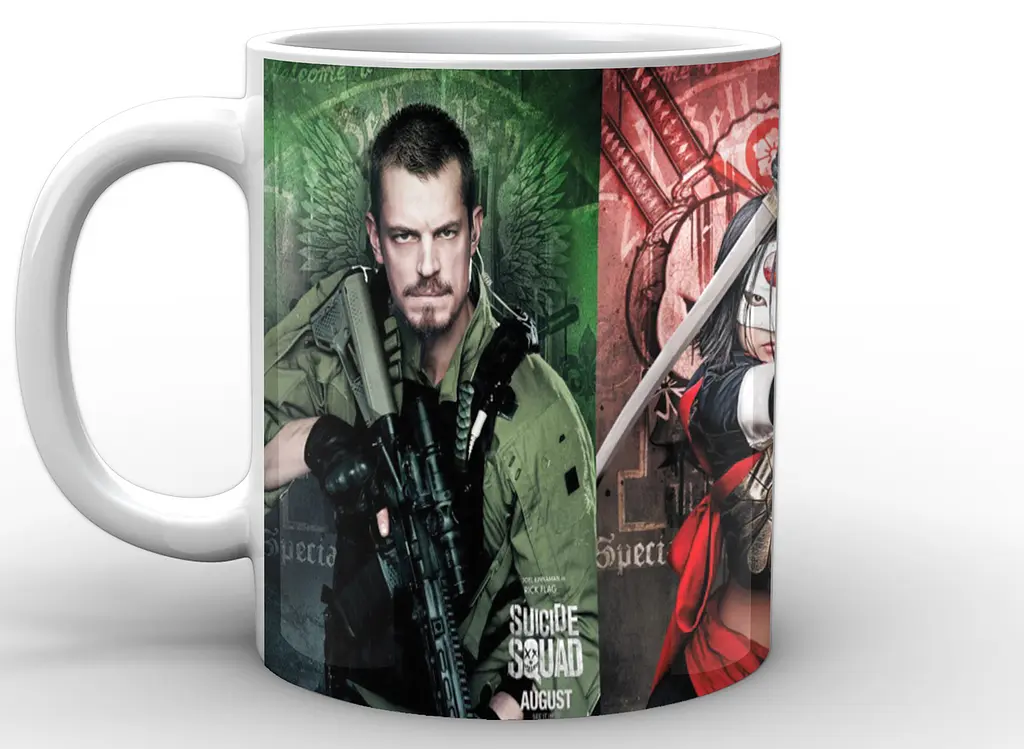 Кружка GeekLand Загін Самогубців Suicide Squad Рік Флег, Катана, Аманда Воллер SS.02.023 - фото 3