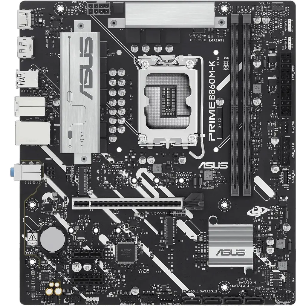 Материнская плата Asus Prime B860M-K (90MB1JT0-M0EAY0) [147064] - фото 2