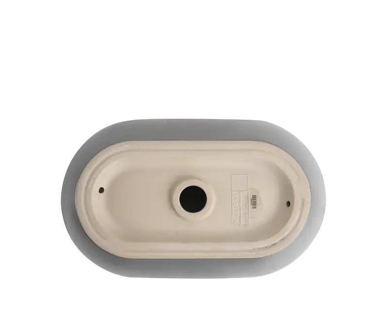 Умивальник накладний Mixxus Premium Ellipse-0109 500x300x140 мм MP6653, Графит - фото 10