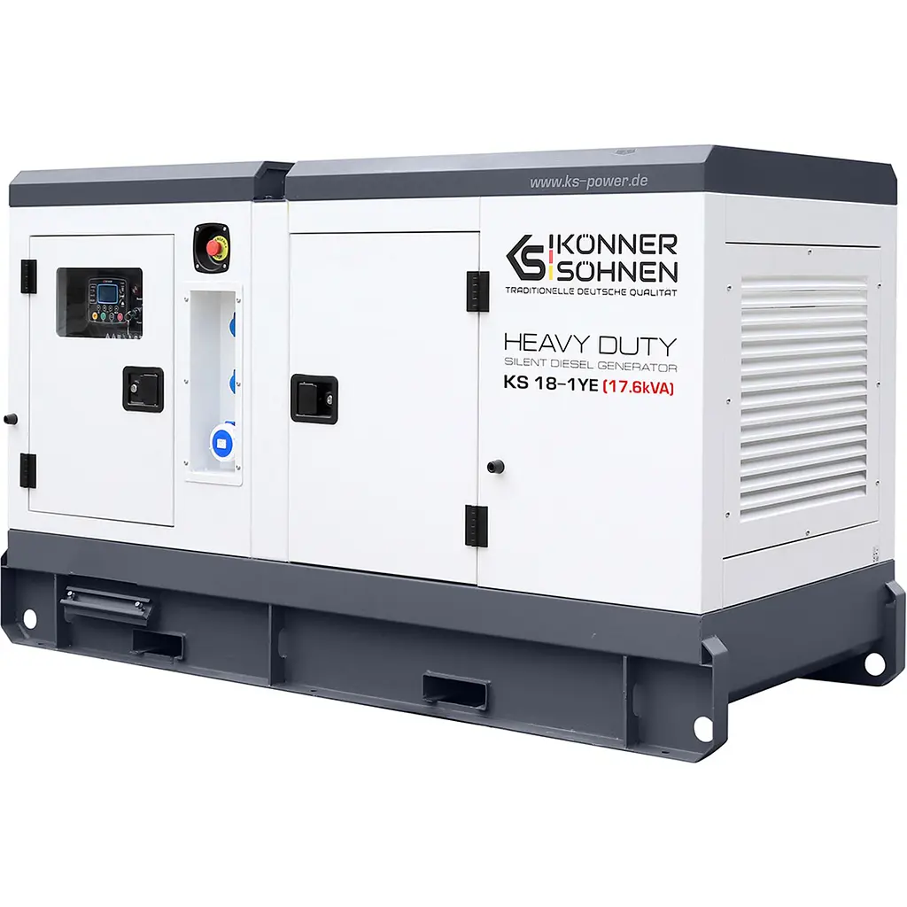 Генератор дизельний Konner&Sohnen KS 18-1YE [116920] - фото 3