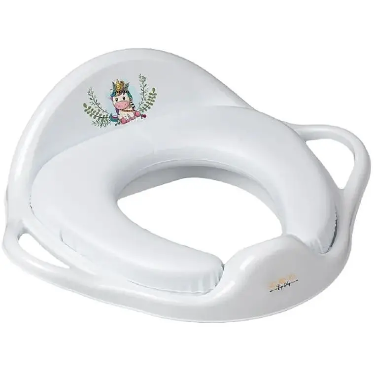 Накладка дитяча на сидіння унітазу Tega Baby Wild&Free Unicorn white