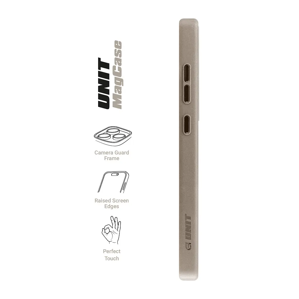 Чехол Samsung Galaxy S25 Ultra 5G, Unit MagSafe, серый, прозрачный, магсейф, противоударный, магнитный, панель-накладка с поддержкой MagSafe, с поддержкой беспроводной зарядки, TPU+PC, защита всего корпуса, ударопрочный, ArmorStandart (ARM82267) - фото 3