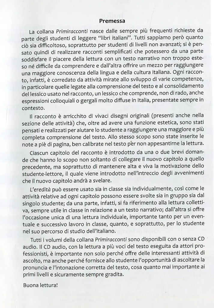 Primiracconti (B1-B2) L'Eredita + CD Audio - фото 3