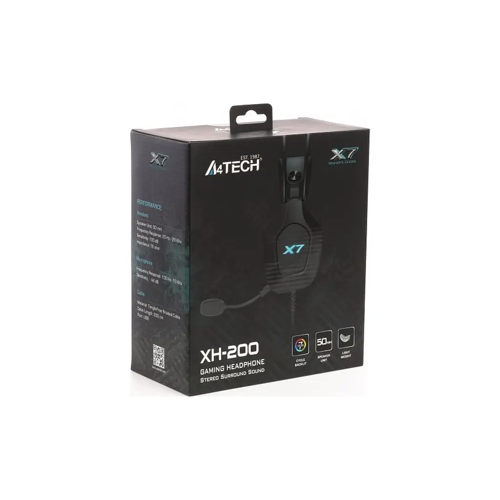 Навушники A4Tech XH-200 Black (4711421001427) - фото 6