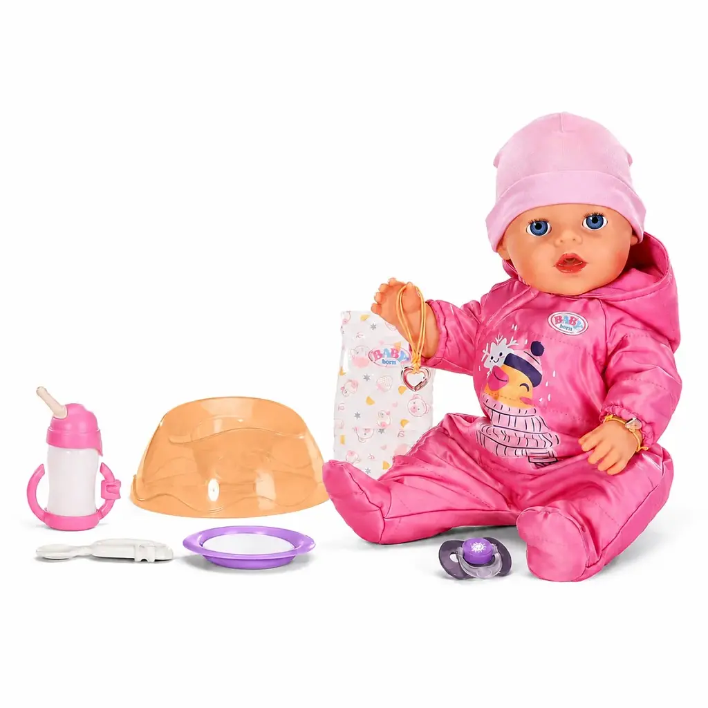 Лялька BABY BORN серії "Click & Play" – ЗИМОВИЙ СТИЛЬ ЕММИ (43 см, з аксес.) - фото 3