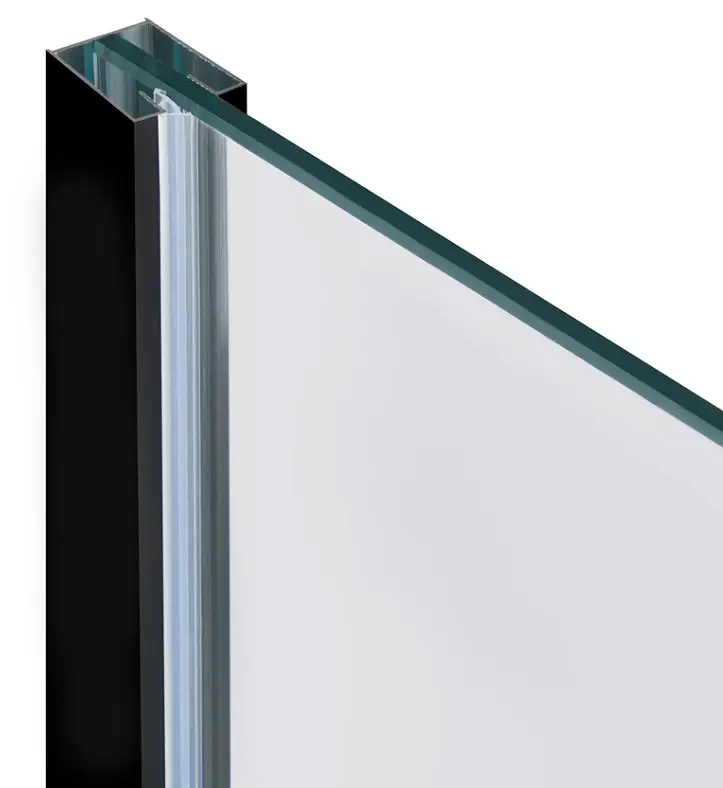 Душова перегородка Qtap Walk-In Standard BLM209.C8 90х200 см, скло Clear 8 мм, покриття CalcLess - фото 2
