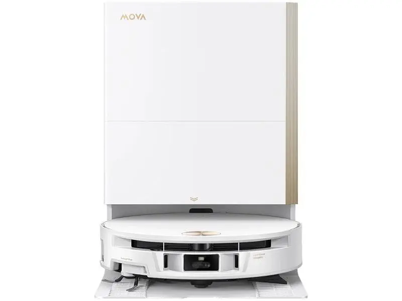 Робот-пилосос з вологим прибиранням Dreame MOVA S70 Ultra Roller White (RLZ52EE-Wh) - фото 2