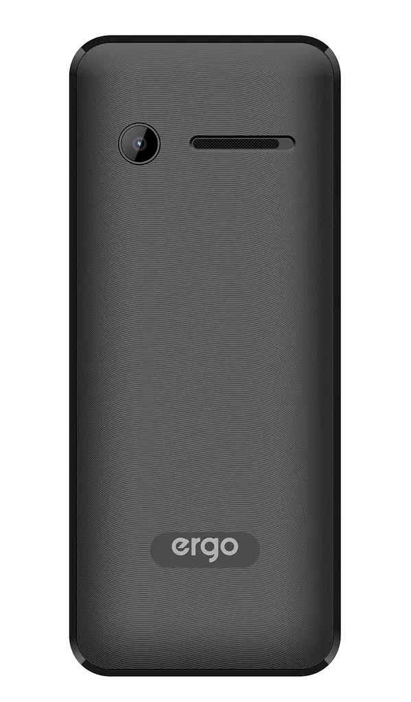 Телефон Ergo E284 DS Black UA UCRF - фото 2