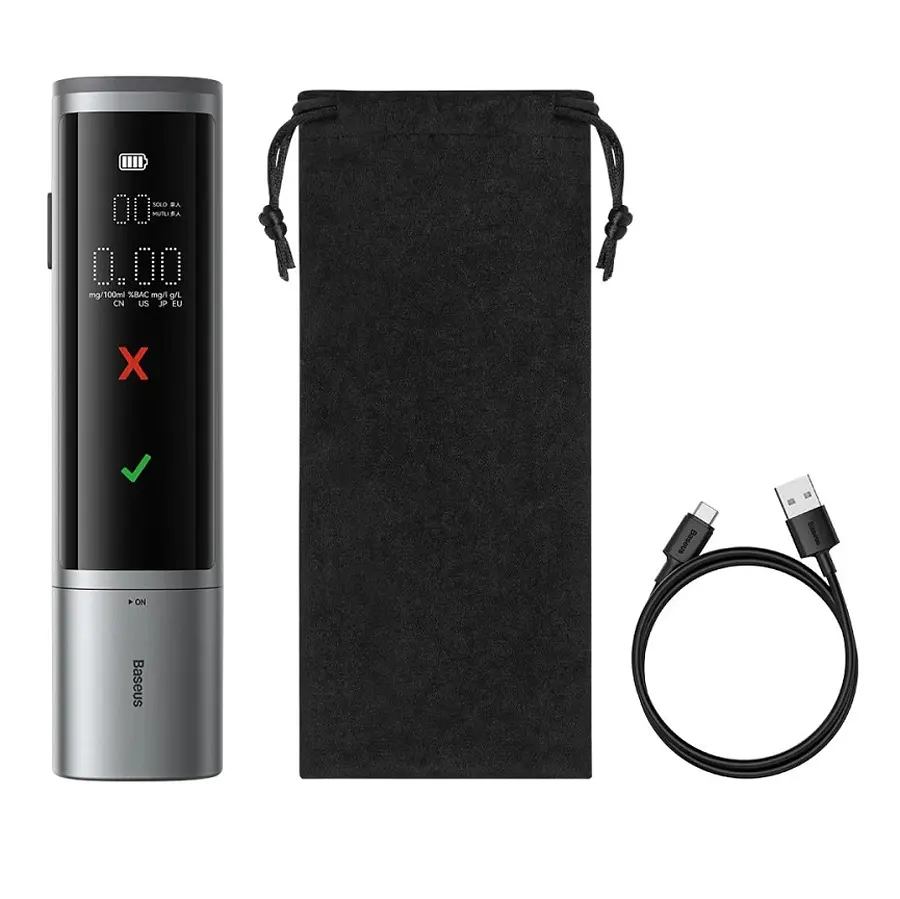 Алкотестер Baseus SafeJourney Pro Series Breathalyzer (BS-CH008) - фото 7