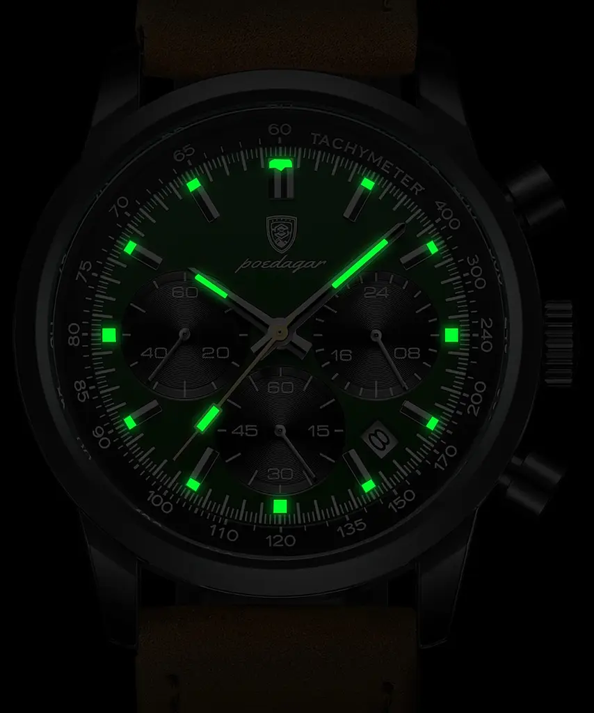 Годинник Poedagar Petros Black - фото 3