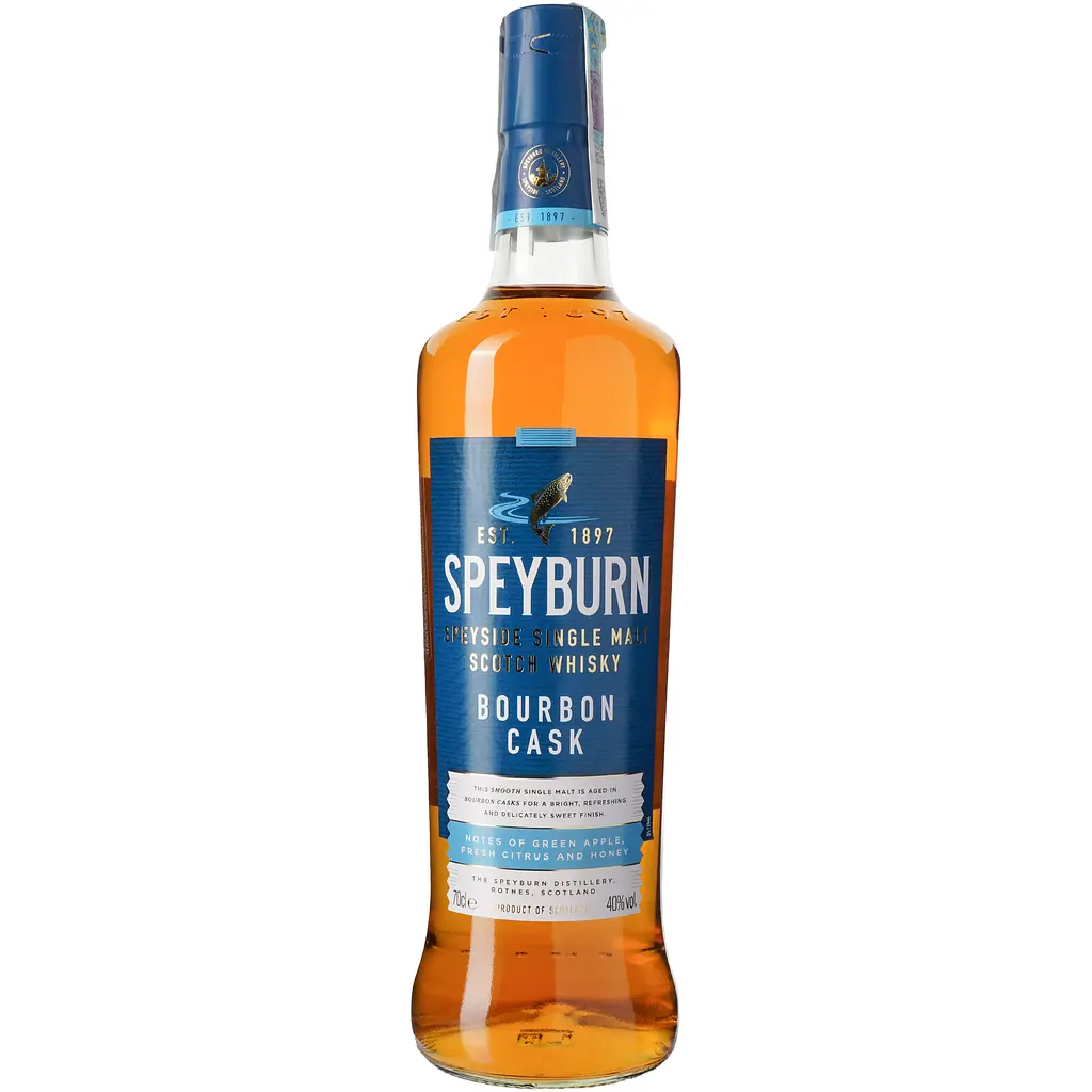 Віскі Speyburn Speyside Burbon Cask Single Malt 40% 0.7 л