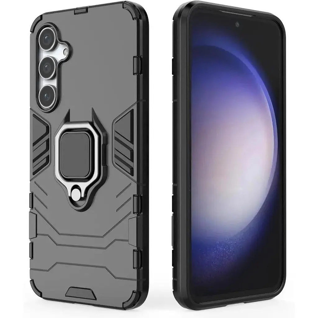 Чохол бампер Primolux Ring Armor для телефона Samsung Galaxy S23 FE (SMS711) Black - фото 2