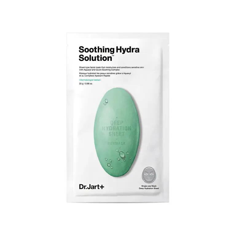 Зволожуюча тканинна маска з алое вера Water Jet Soothing Hydra Solution Dr. Jart 25 мл