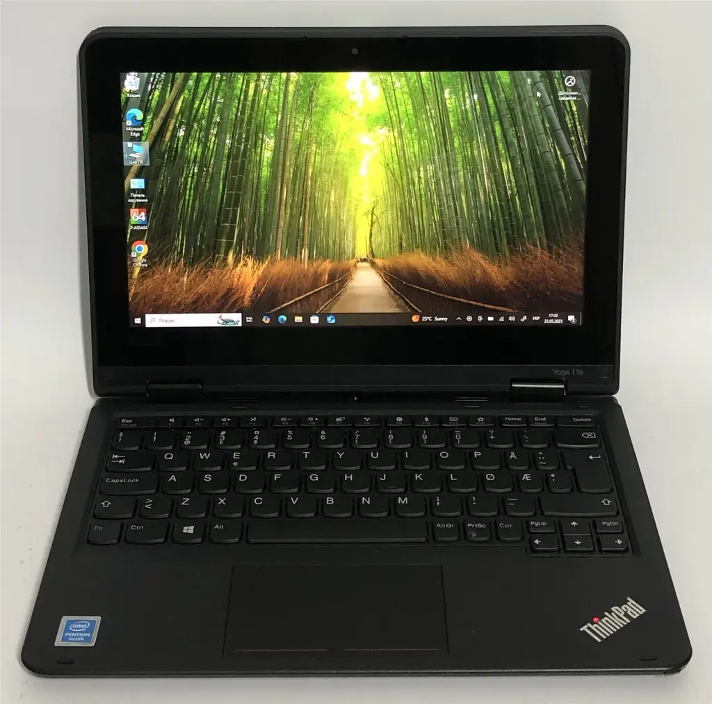 Ноутбук Lenovo ThinkPad Yoga 11e G5 / 11.6" (1366x768) IPS Touch / Pentium N5000 / 8GB / 256GB SSD / Win11Pro - Б/в - фото 3