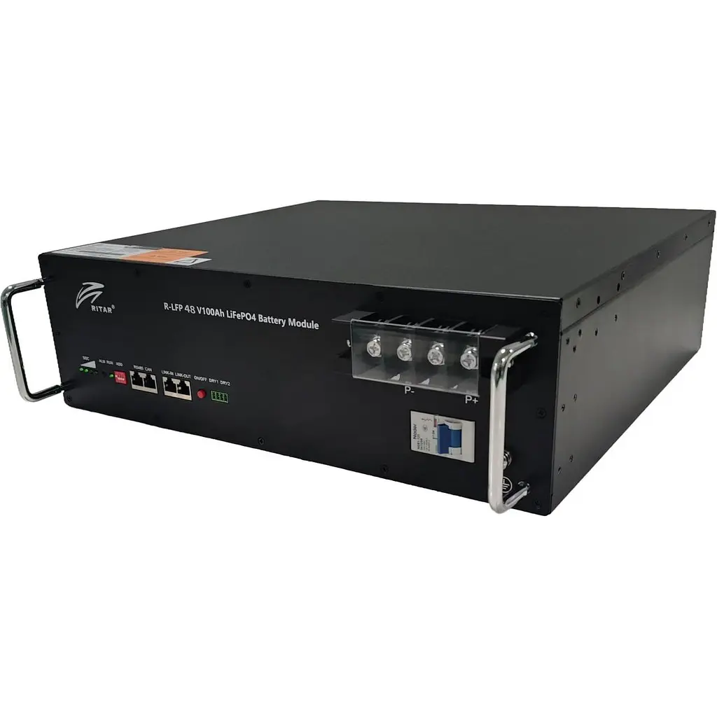 Акумулятор Ritar LiFePO4 48V (48V/100Ah/4800Wh) (R-LFP48V100Ah) [151238] - фото 2