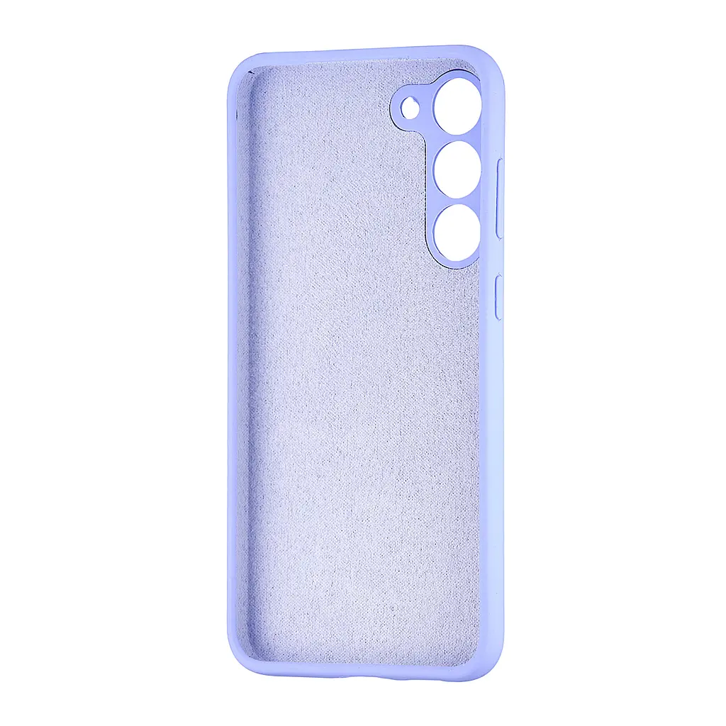 Чохол Silicone Case Samsung S23 Plus (S916) Lilac Purple - фото 2